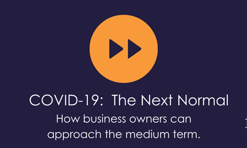 COVID-19: 'The Next Normal' - How business owners can approach the medium term.