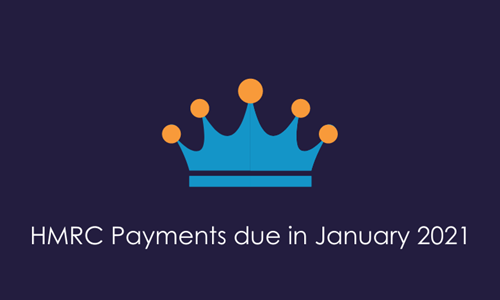 HMRC Payments in January 2021