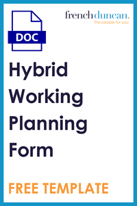 Hybrid Working - Working Plan Form TEMPLATE.docx Download