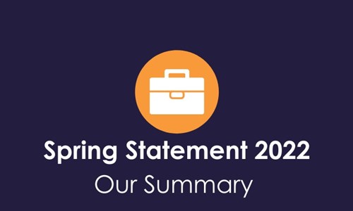 Spring Statement 2022 Summary & 2022/23 Tax Rates