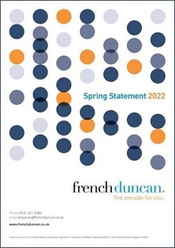 Spring Statement 2022 cover