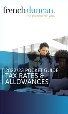 Tax rates 2022/23 cover image